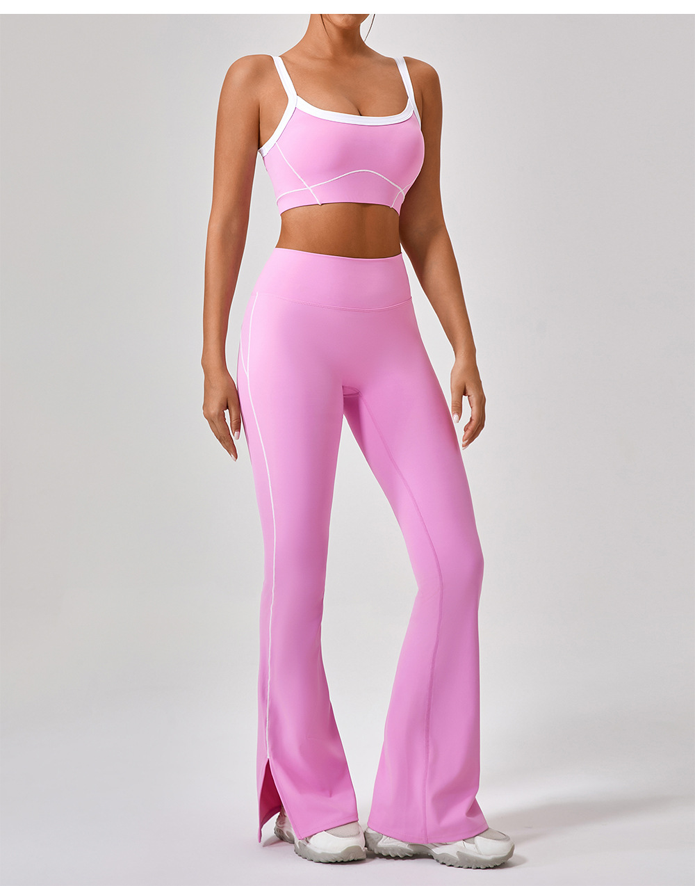 2-delt Sport & Yoga-sett for Dame – Stil og Komfort