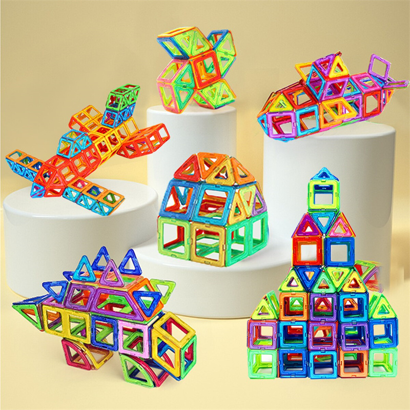 Magnetiske Byggeklosser – Kreativt Byggesett for Barn