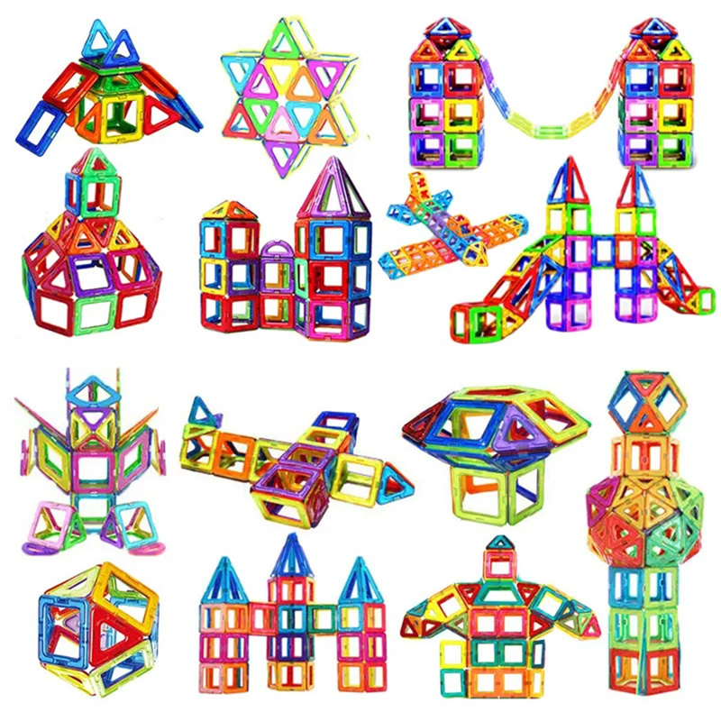 Magnetiske Byggeklosser – Kreativt Byggesett for Barn