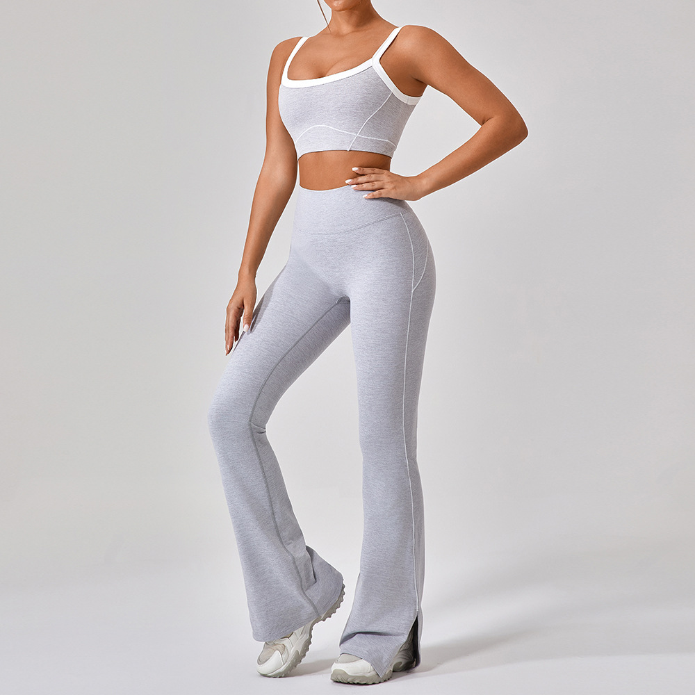 2-delt Sport & Yoga-sett for Dame – Stil og Komfort