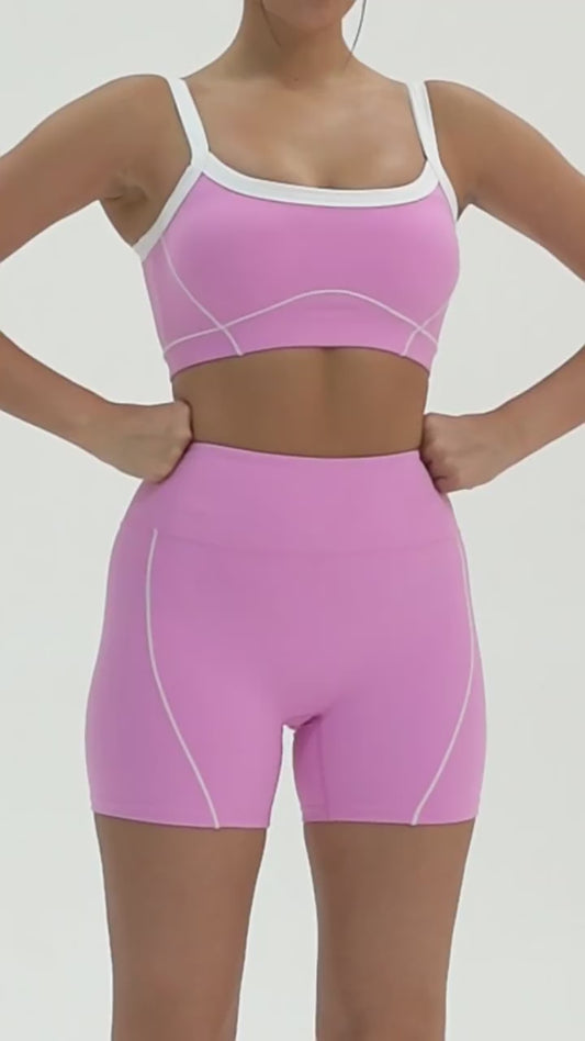 2-delt Sport & Yoga-sett for Dame – Stil og Komfort