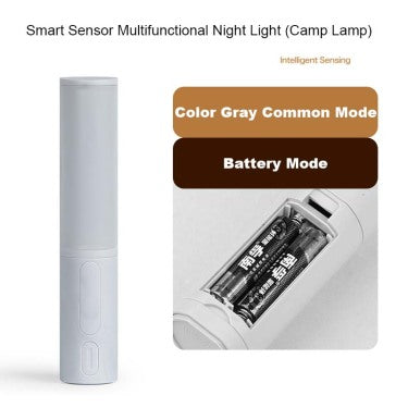 ✨ Trådløs LED-lampe med bevegelsessensor – Justerbar lysfarge (3-i-1)