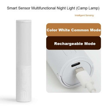 ✨ Trådløs LED-lampe med bevegelsessensor – Justerbar lysfarge (3-i-1)